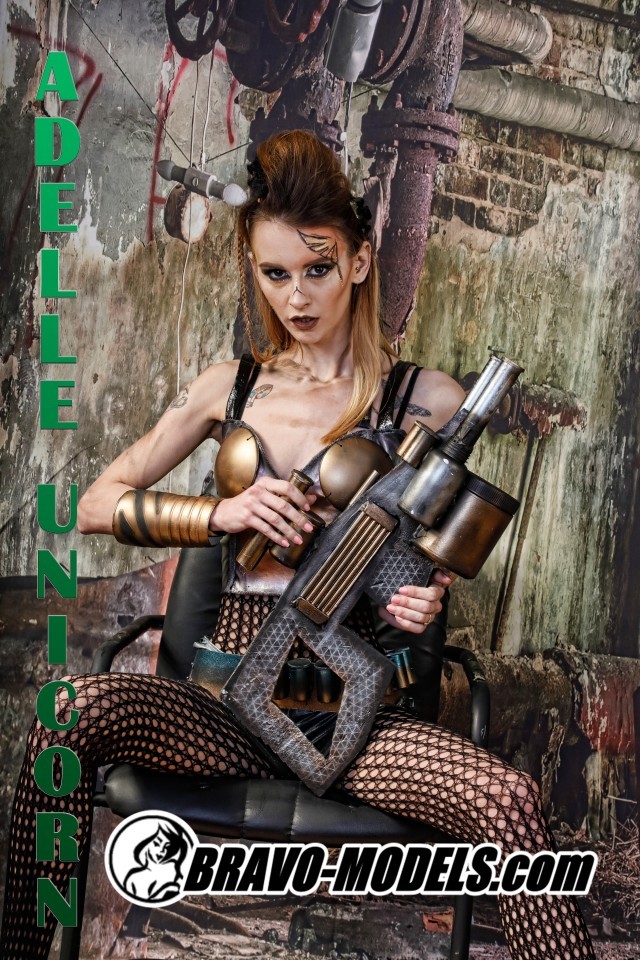 Adelle Unicorn - cosplay content Future warrior girls